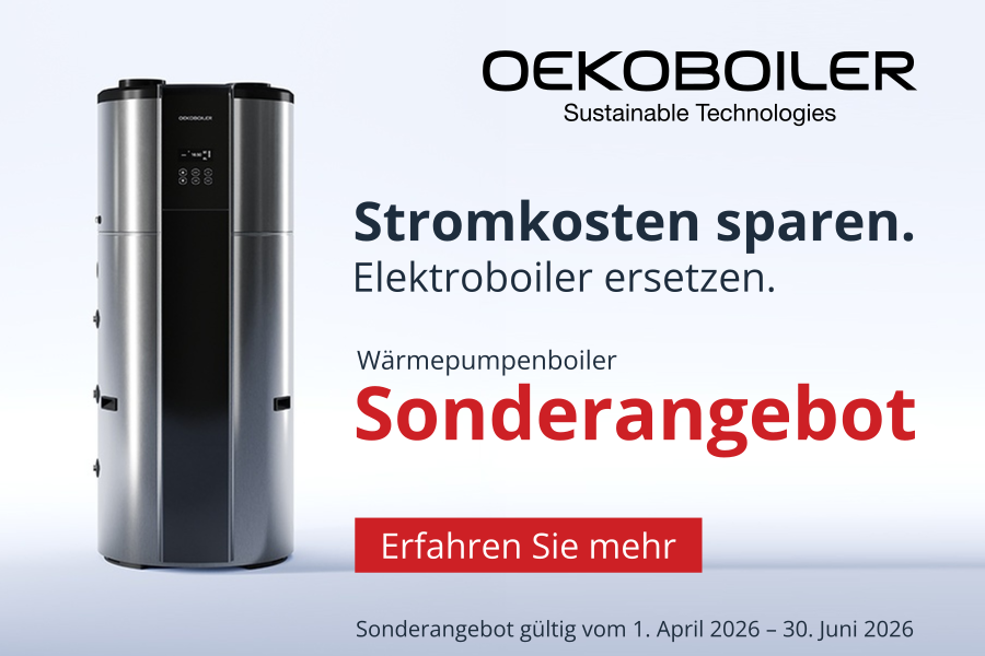 Oekoboiler Aktion April 2026